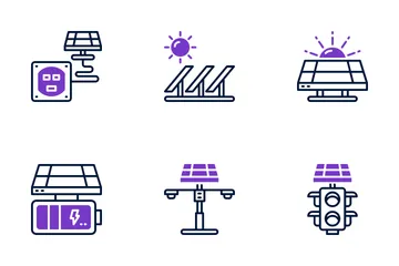 Solar Energy Icon Pack