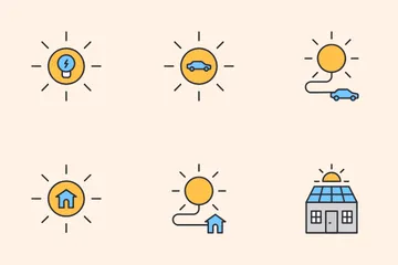 Solar Energy Icon Pack