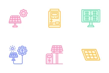 Solar Energy Icon Pack