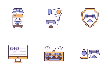 Solar Power & Energy Icon Pack