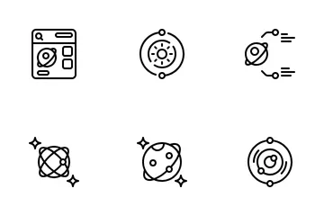 Solare Bildung Symbolpack