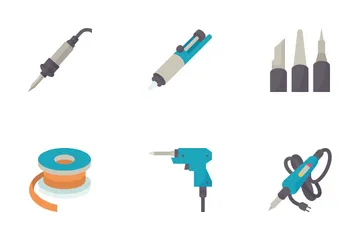 Soldering Tools Icon Pack