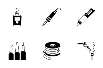 Soldering Tools Icon Pack