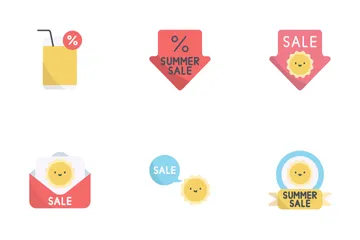 Soldes d'été Pack d'Icônes