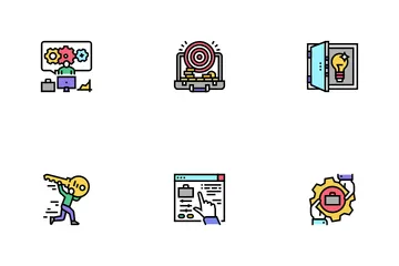 Solution Business Problem Task Icon Pack
