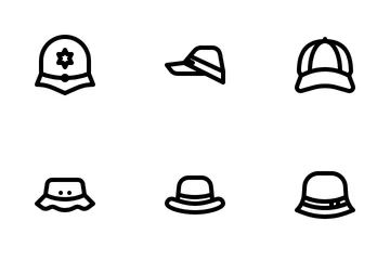 Sombreros Paquete de Iconos