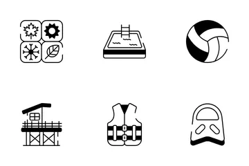 Sommersaison Symbolpack