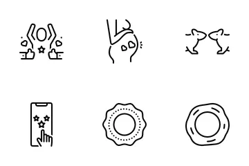 Verschiedenes Symbolpack