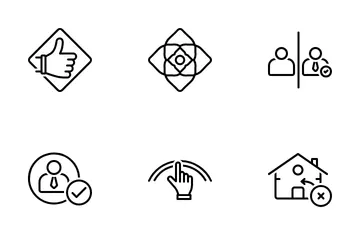 Verschiedenes Symbolpack