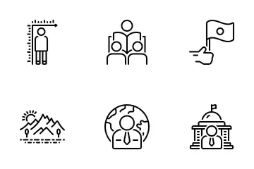 Verschiedenes Symbolpack