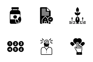 Verschiedenes Symbolpack