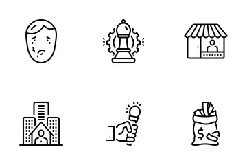 Verschiedenes Symbolpack