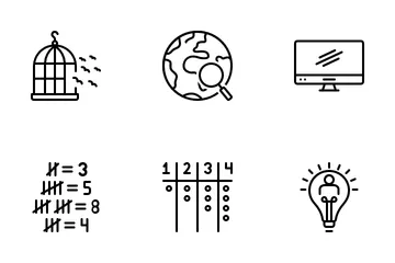 Verschiedenes Symbolpack