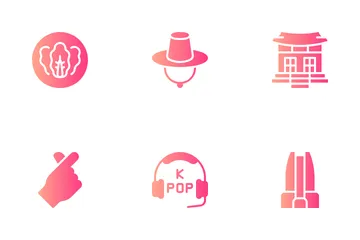 South Korea Icon Pack