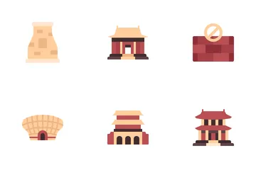 South Korea Landmark Icon Pack