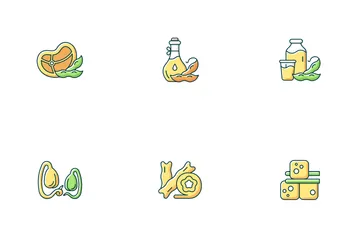 Soy Foods Icon Pack