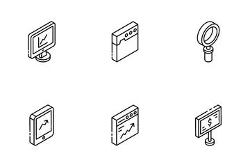 Soziales Marketing Symbolpack