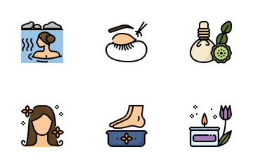 Spa And Beauty Icon Pack