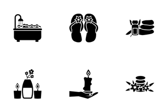 Spa And Massage Icon Pack