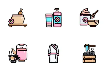 Spa And Therapy Icon Pack