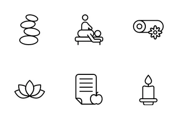 Spa Wellness Icon Pack