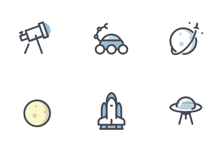 Download Space Icon pack - Available in SVG, PNG, EPS, AI & Icon fonts