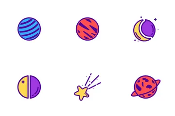 Space Adventure Icon Pack