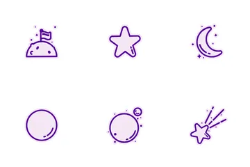 Space Adventure Icon Pack