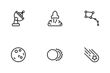 Space And Astronomy Icon Pack