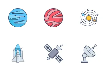Space And Astronomy Vol 1 Icon Pack