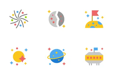 Space And Galaxy Icon Pack