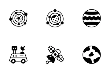 Space And Planets Icon Pack