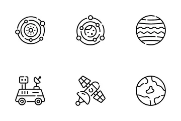 Space And Planets Icon Pack