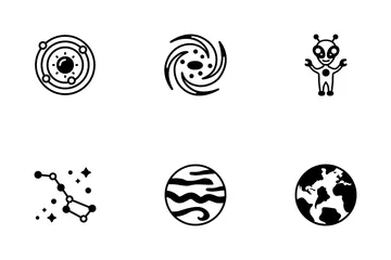 Space And Planets Icon Pack