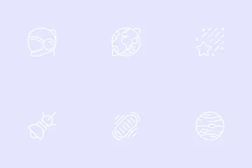 Space Exploration Icon Pack