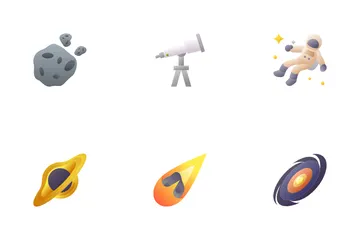Space Exploration Icon Pack