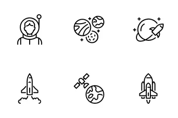 Space Exploration Icon Pack