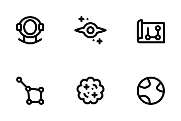 Space Exploration Icon Pack