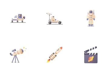 Space Exploration Icon Pack