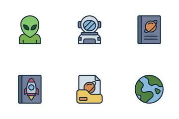 Space Exploration Icon Pack