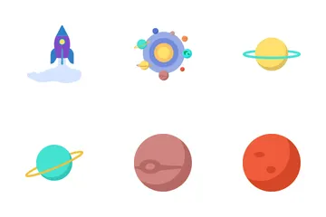 Space Exploration Icon Pack