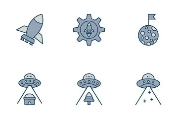 Space Exploration Icon Pack