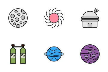 Space Exploration Icon Pack