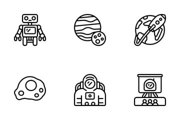 Space Exploration Icon Pack