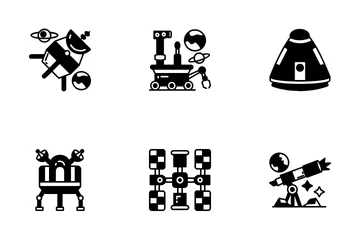 Space Technology Icon Pack