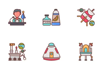 Space Technology Icon Pack