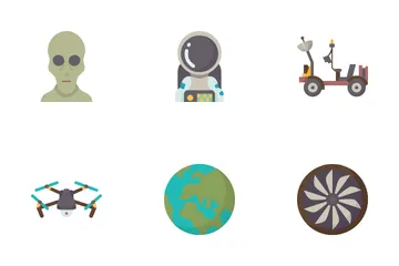 Space Technology Icon Pack