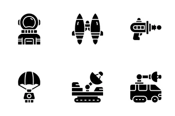Space Traveler Icon Pack