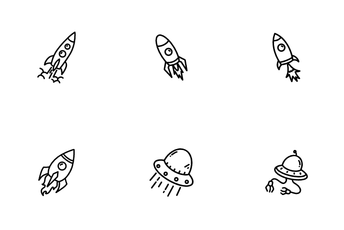 Spaceships Icon Pack