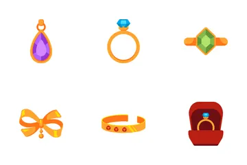Sparkling Jewellery Icon Pack